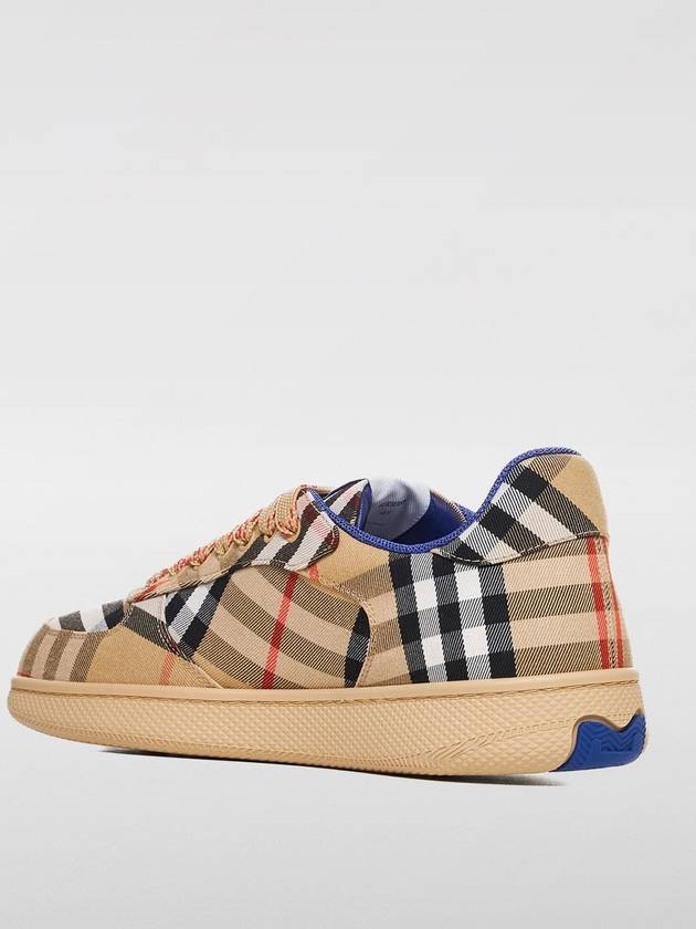 Check Terrace Low Top Sneakers Sand - BURBERRY - BALAAN 4