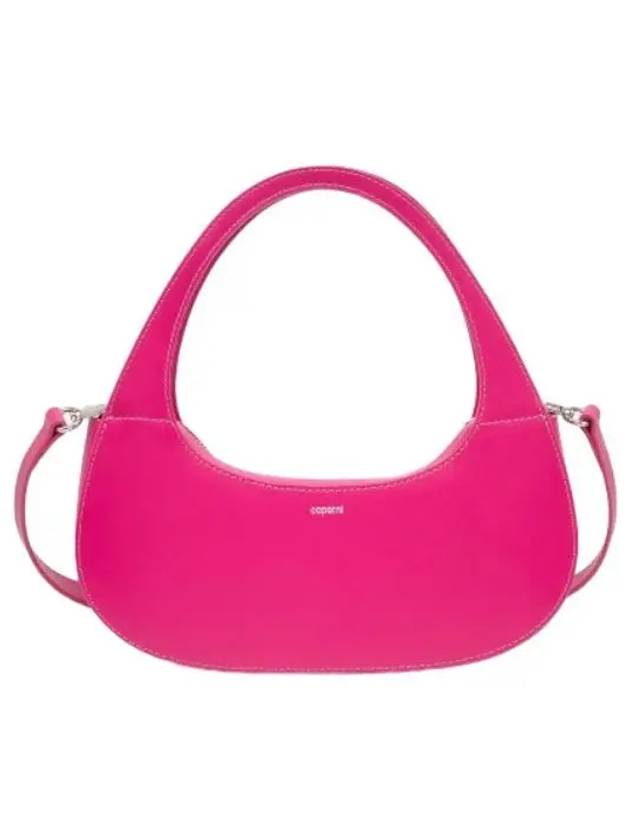 Medium Baguette Swipe Shoulder Bag Fuchsia - COPERNI - BALAAN 1