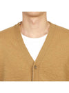 Men's Distressed Cardigan Camel - MAISON MARGIELA - BALAAN 7