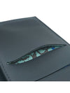 Long wallet silk black swift - HERMES - BALAAN 9