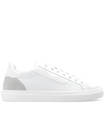 Moschino Sneakers With Logo, Men's, White - MOSCHINO - BALAAN 1