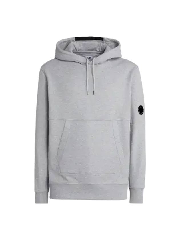 Diagonal Raised Fleece Hoodie Grey - CP COMPANY - BALAAN 3