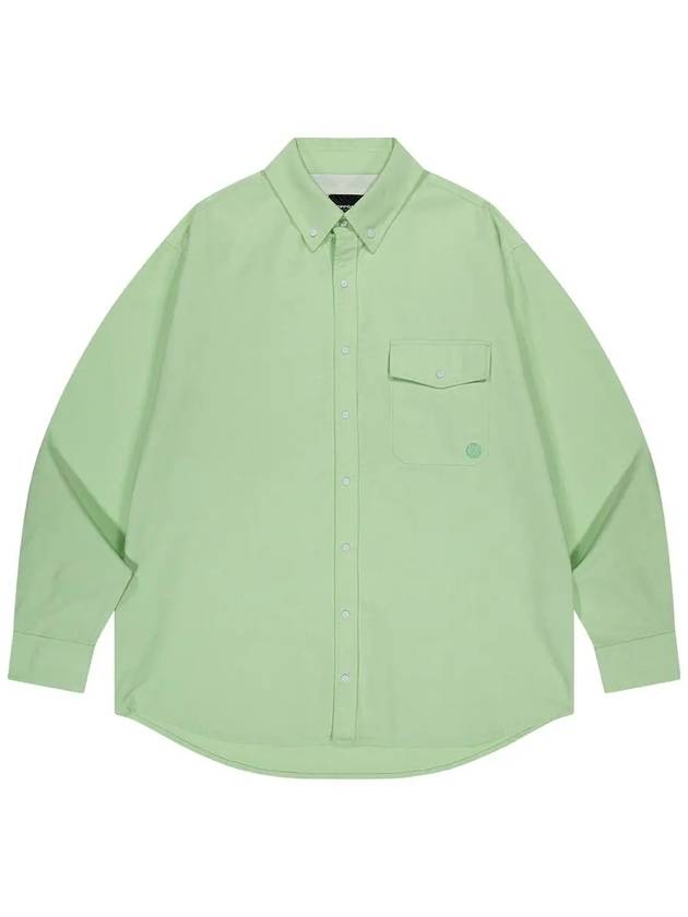 OG Stitched Oxford Snap Shirt Light Green - OFFGRID - BALAAN 4