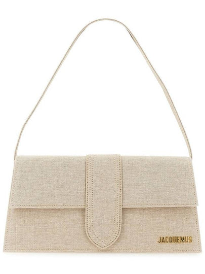 Le Bambino Long Flap Shoulder Bag Light Beige - JACQUEMUS - BALAAN 2