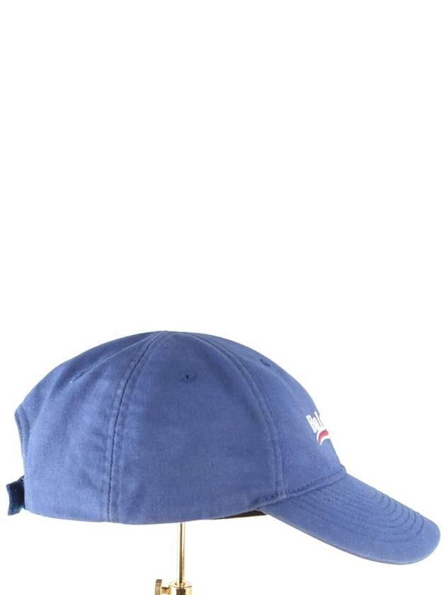 Wave logo ball cap blue L 58 - BALENCIAGA - BALAAN 5