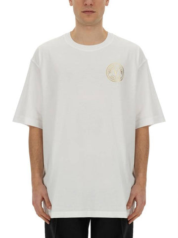 T-SHIRT WITH LOGO - VERSACE - BALAAN 1