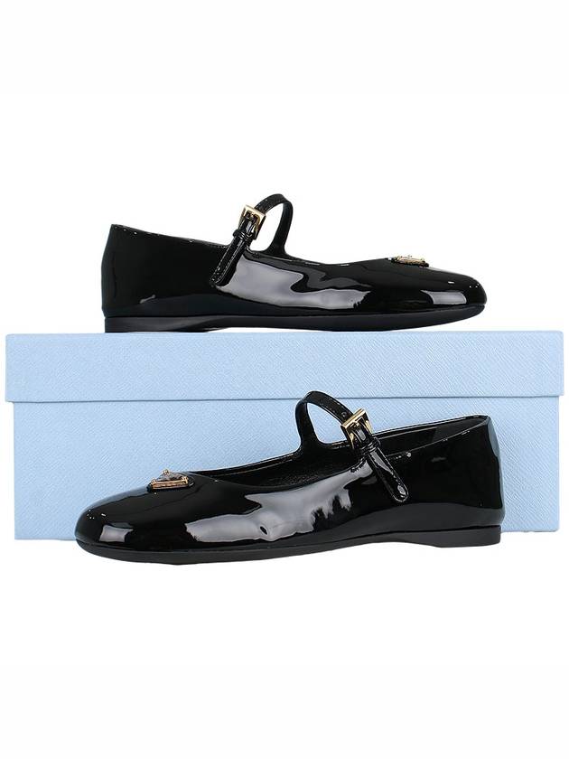 Patent Leather Ballerinas Black - PRADA - BALAAN 11