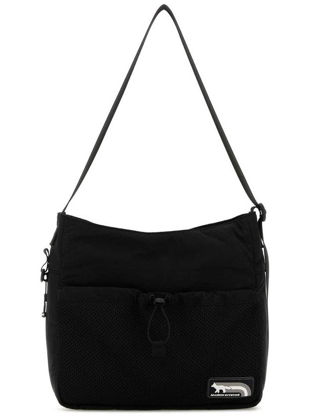 Flash Fox Messenger Bag Black - MAISON KITSUNE - BALAAN 2