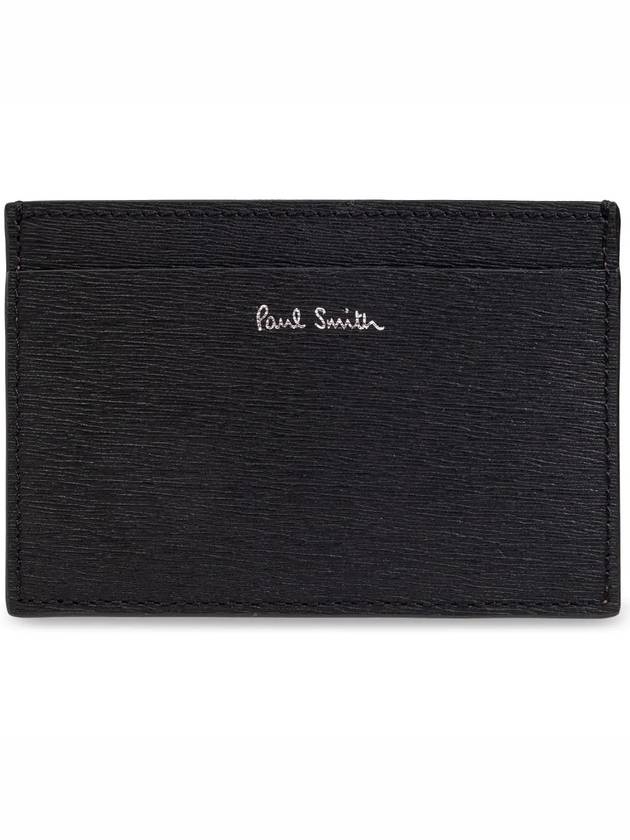 Color Blocking Card Wallet Black - PAUL SMITH - BALAAN 4