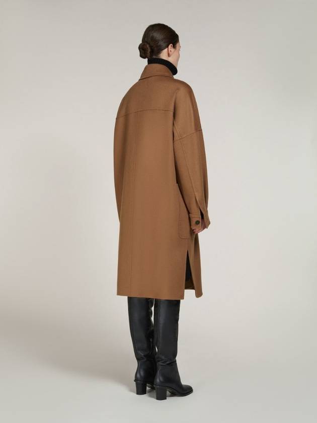 Cashmere Single Coat Brown - MAX MARA - BALAAN 4