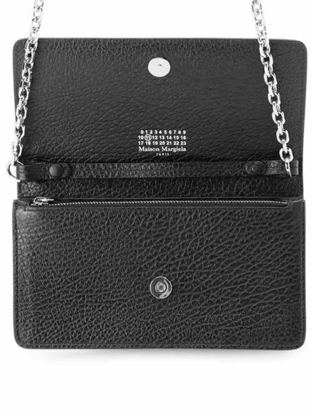 Stitch Large Chain Long Wallet Black - MAISON MARGIELA - BALAAN 6