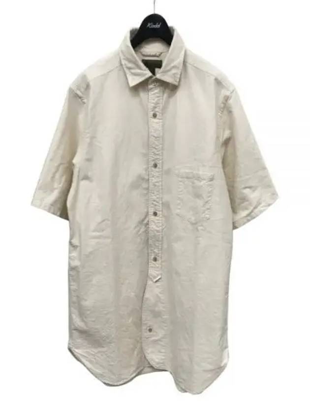 24 BRITISH OFFICERS SHIRT SS 80480011001 100 short sleeve - NIGEL CABOURN - BALAAN 1