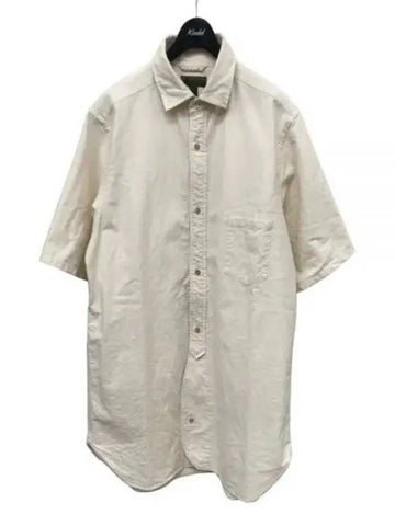 BRITISH OFFICERS SHIRT SS 80480011001 100 short sleeve - NIGEL CABOURN - BALAAN 1