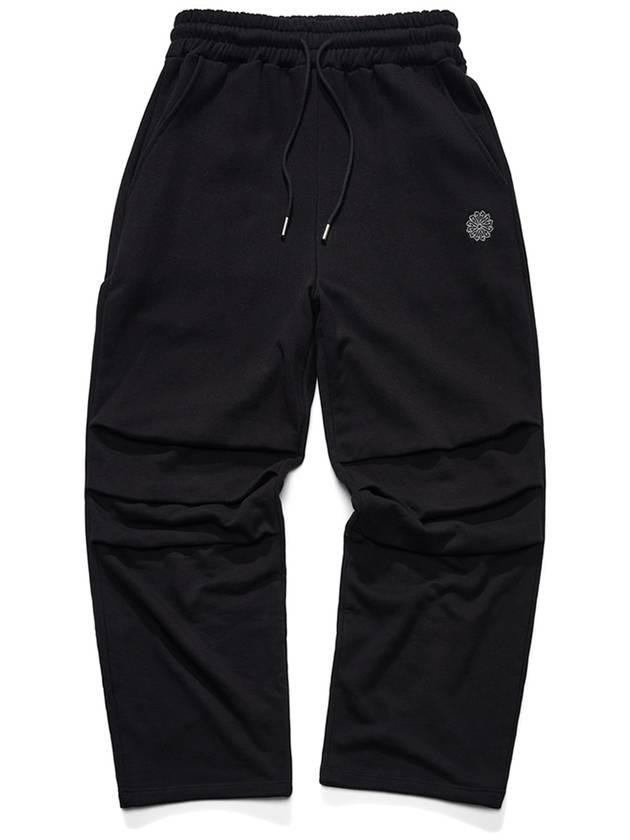 Tucked Sweatpants Black - PHOS333 - BALAAN 1