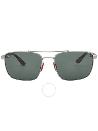 Scuderia Ferrari Square Frame Sunglasses RB3715MF00171 - RAY-BAN - BALAAN 2