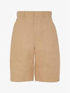 Bermuda Shorts Beige - FENDI - BALAAN 2