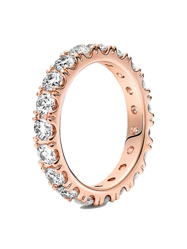 Sparkling Low Internity Ring Rose Gold - PANDORA - BALAAN 1