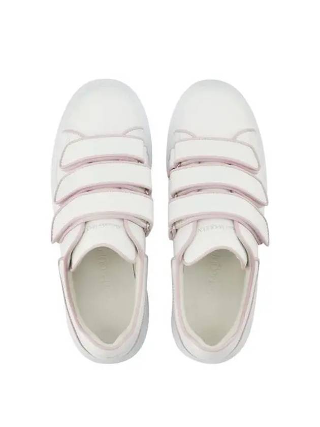 Larry Velcro Low Top Sneakers White - ALEXANDER MCQUEEN - BALAAN 5