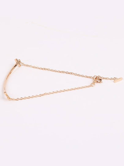 Rose gold T smile bracelet - TIFFANY & CO. - BALAAN 2