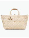 Toujours Macrocannage Calfskin Medium Tote Bag Beige - DIOR - BALAAN 2