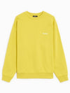 Clint Chest Logo Sweatshirt Yellow - A.P.C. - BALAAN 2