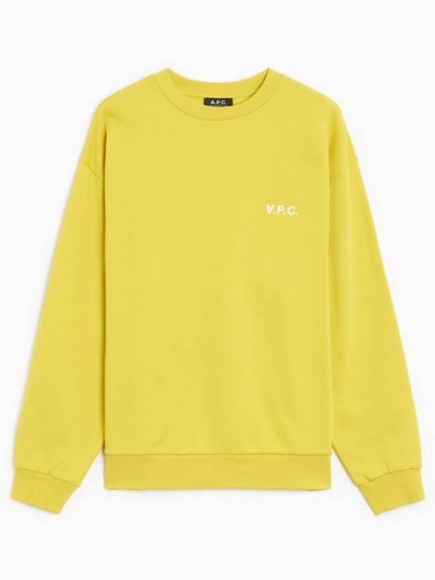 Clint Chest Logo Sweatshirt Yellow - A.P.C. - BALAAN 2