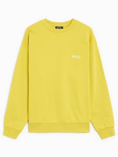 Clint Chest Logo Sweatshirt Yellow - A.P.C. - BALAAN 2