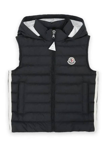 Kids KAMARIA Hooded Padded Vest Black 1A00057 54A81 999 8 10A - MONCLER - BALAAN 1