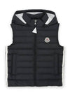 Kids KAMARIA Hooded Padded Vest Black 1A00057 54A81 999 8 10A - MONCLER - BALAAN 2