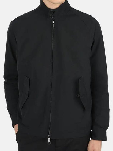 G9 Regular Fit Harrington Jacket Black - BARACUTA - BALAAN 1