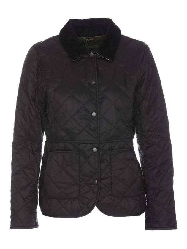 Deveron Quilting Jacket Olive Black - BARBOUR - BALAAN 2