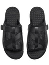 Oblique Jacquard Alpha Sandals Black - DIOR - BALAAN 4