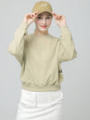 Doyou Know MC Women s Pigment Washing Loose Fit Vintage Beige Sweatshirt DO6242MT32 1 - DOYOUKNOWMC GOLF WEAR - BALAAN 1