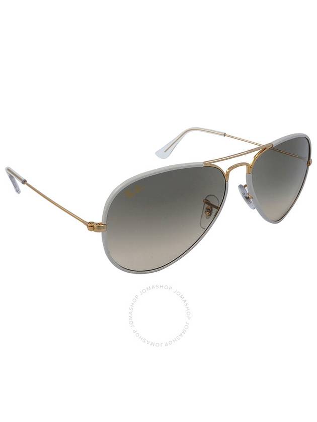 Ray Ban Full Color Legend Light Grey Gradient Aviator Unisex Sunglasses RB3025JM 919632 58 - RAY-BAN - BALAAN 3