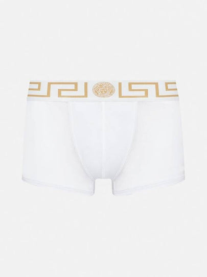 Men's Greca Border Draws 2 Pack Briefs White - VERSACE - BALAAN 2