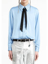 QS Eyelet Shirt Sky Blue - YOUCHE PRET A PORTER - BALAAN 4