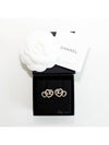 stud earrings metal strass gold crystal - CHANEL - BALAAN 11