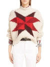 Isabel Marant Intarsia Patchwork Sweater PU0829 18H043I - ISABEL MARANT - BALAAN 1