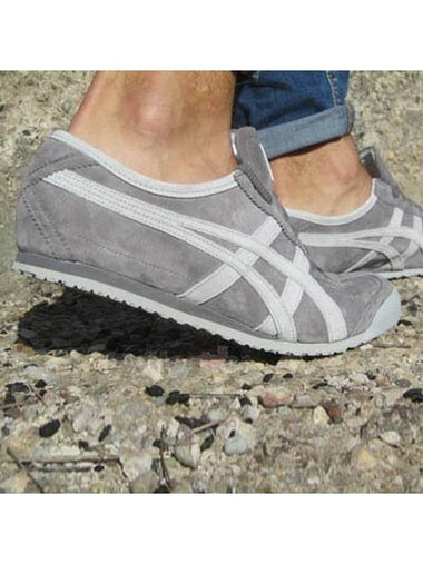 01D6E9L1113Mexico 66Nubuck Gray - ONITSUKA TIGER - BALAAN 1