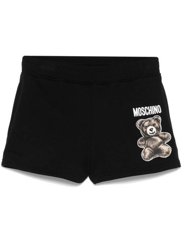 Moschino Shorts Black - MOSCHINO - BALAAN 1