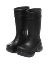 Crocs Rain Boots Black - BALENCIAGA - BALAAN 2