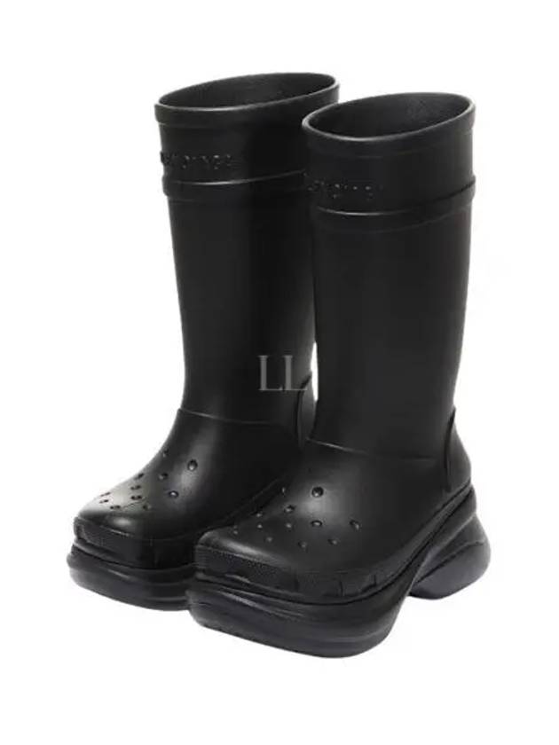 Crocs Rain Boots Black - BALENCIAGA - BALAAN 2