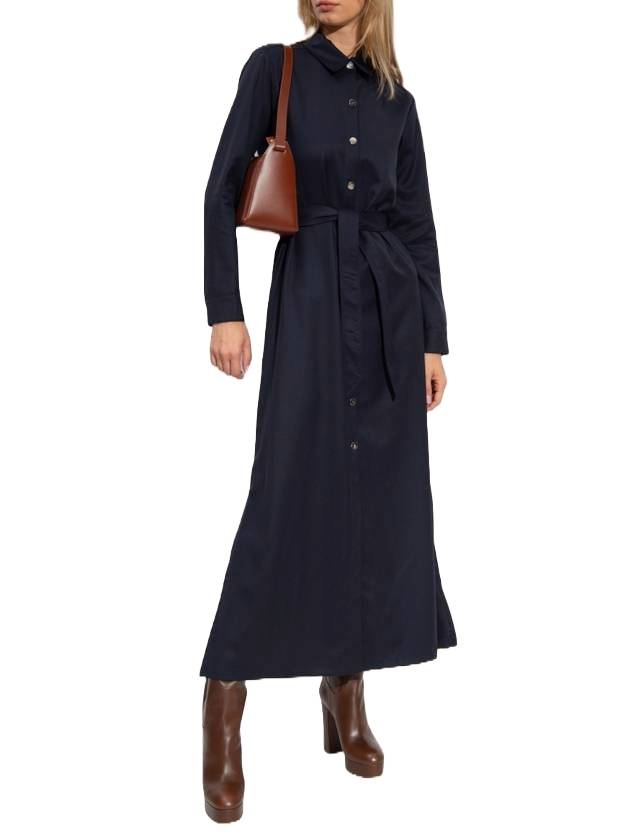 Gwyneth Long Dress Navy - A.P.C. - BALAAN 1