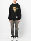 Smile Face Print Hoodie Black - MAISON MIHARA YASUHIRO - BALAAN 9