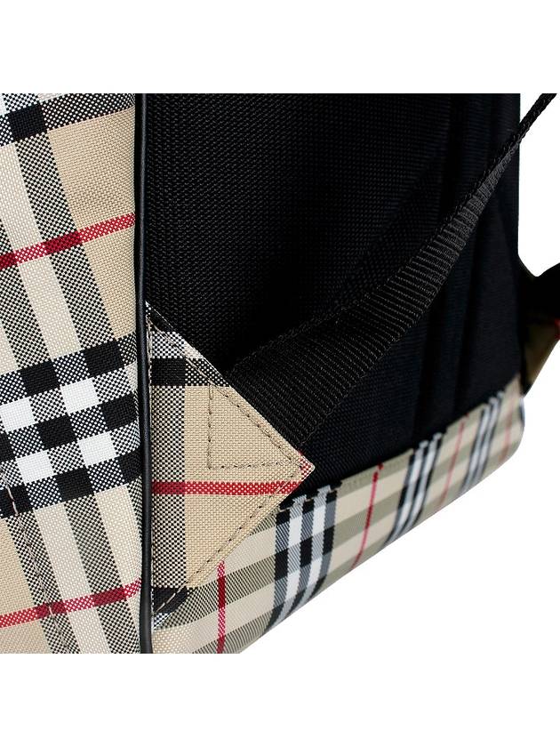 Vintage Check Motif Nylon Backpack Beige - BURBERRY - BALAAN 11