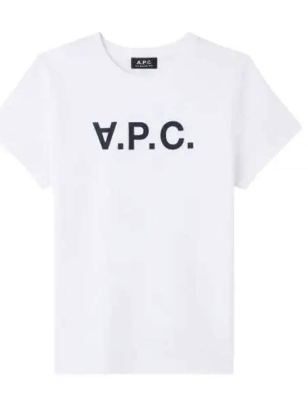 VPC Logo Short Sleeve T-Shirt White - A.P.C. - BALAAN 2