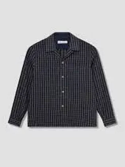 Husen Principal Check Rural Wool Long Sleeve Shirt Grey - OUR LEGACY - BALAAN 2