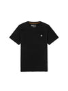 Men's Small Logo Plain Short Sleeve T-Shirt Black - TIMBERLAND - BALAAN 2