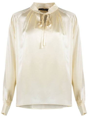 Max Mara Tamigi Silk Blouse - MAX MARA - BALAAN 1