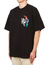 Initial Assembly Short Sleeve T-Shirt Black - REPRESENT - BALAAN 3